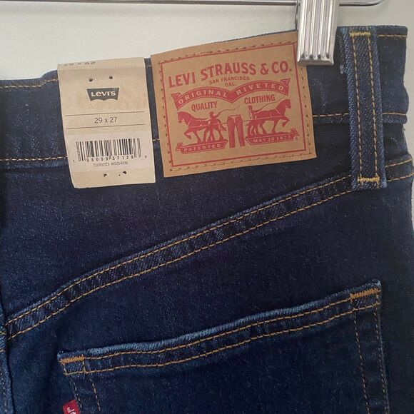 NWT Levis Womens Ribcage Straight Ankle Jeans Sz 29 x 27 - Picture 11 of 13